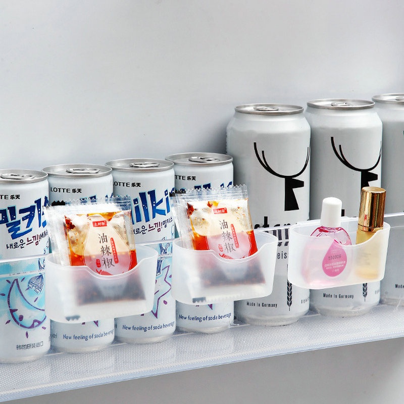 Set 2 Giá Đỡ Treo Tủ Lạnh Đựng Đồ Dùng Tiết Kiệm Không Gian Đa Năng