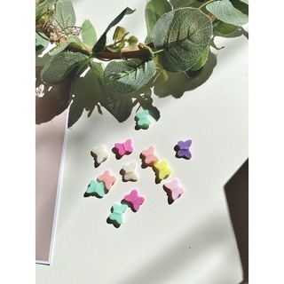 Hạt butterfly đủ màu đục 6mm