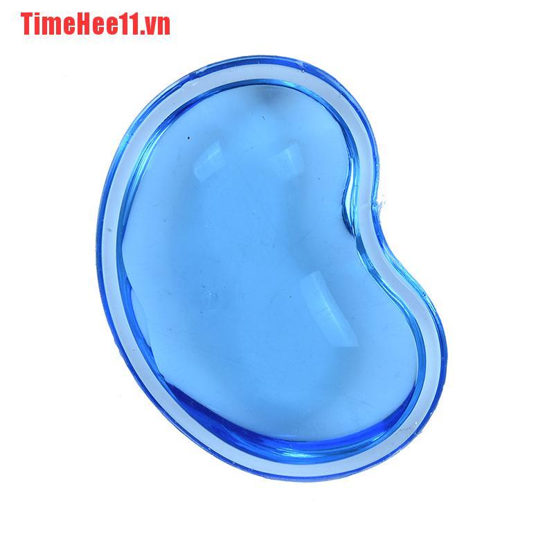 【TimeHee11】Heart Silicon Mouse Pad Clear Wristband Pad For Desktop Computer