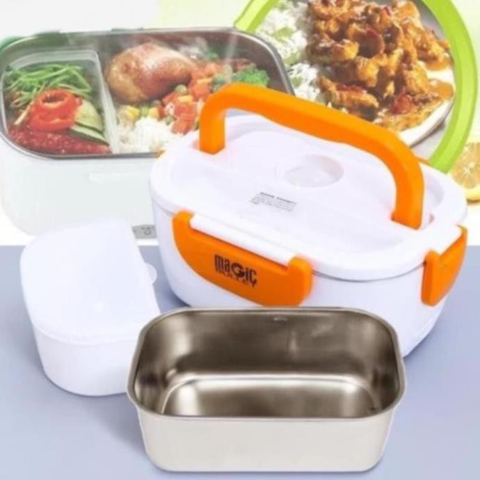 Hộp Ủ Cơm Hâm Nóng Cơm Magic Ruột Inox