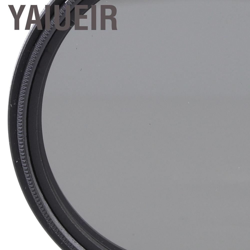Yaiueir 52mm ND lens filter ND2-ND400 Adjustable for SLR mirrorless camera