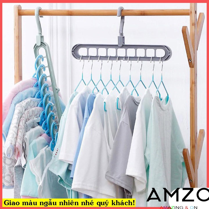 [AMZO]  Móc treo quần áo đa năng tiết kiệm không gian AMZO