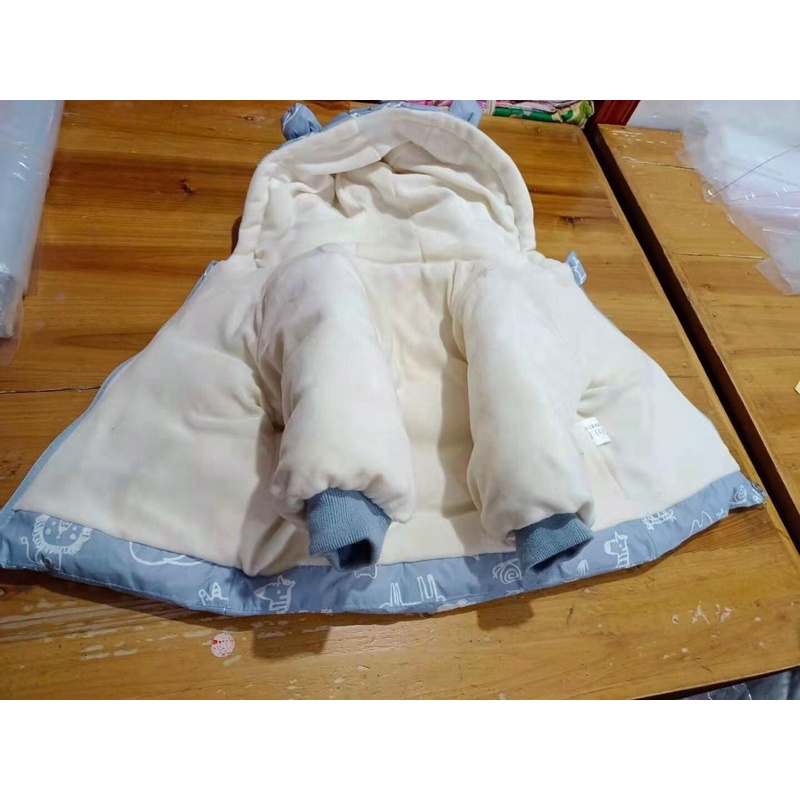 Áo khoác, Áo Phao Lót nỉ nhung Cho Bé trai, bé gái Cực Ấm, Chất Siêu Nhẹ (6-23kg)