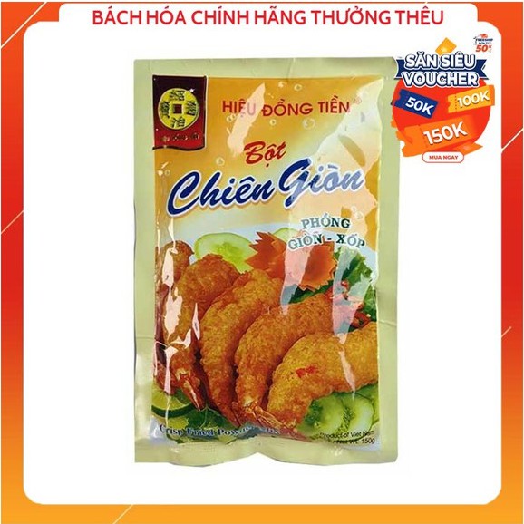 Bột Chiên Giòn Hiệu Đồng Tiền Gói 150Gr