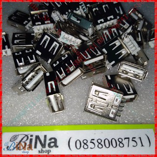 Đầu USB 2.0 đực/cái 4pin tự hàn