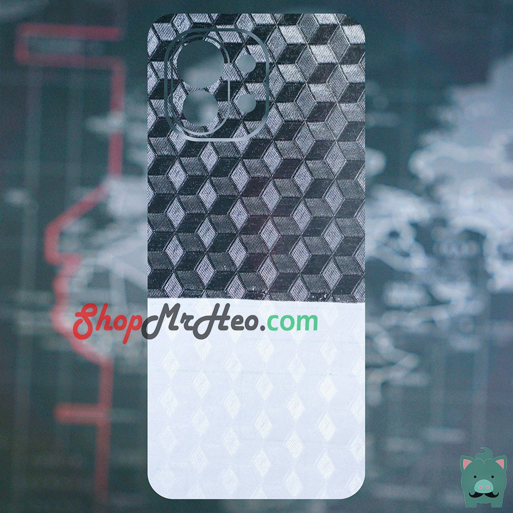 Skin Dán Mặt Sau Lưng Vân 3D Xiaomi Mi 11 - Mi 11 Lite - Mi 11 Pro - Mi 11 Ultra