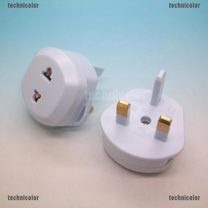 1 Phích Cắm Chuyển Đổi Từ US / EU Sang UK AC