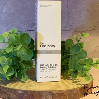(BILL HÃNG)Tẩy da chết Peel da The Ordinary AHA 30% + BHA 2% Peeling Solution