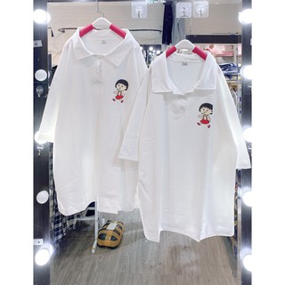 Áo thun cô gái- áo polo cô gái maruko- áo thun unisex nam nữ - áo thun uzzlang