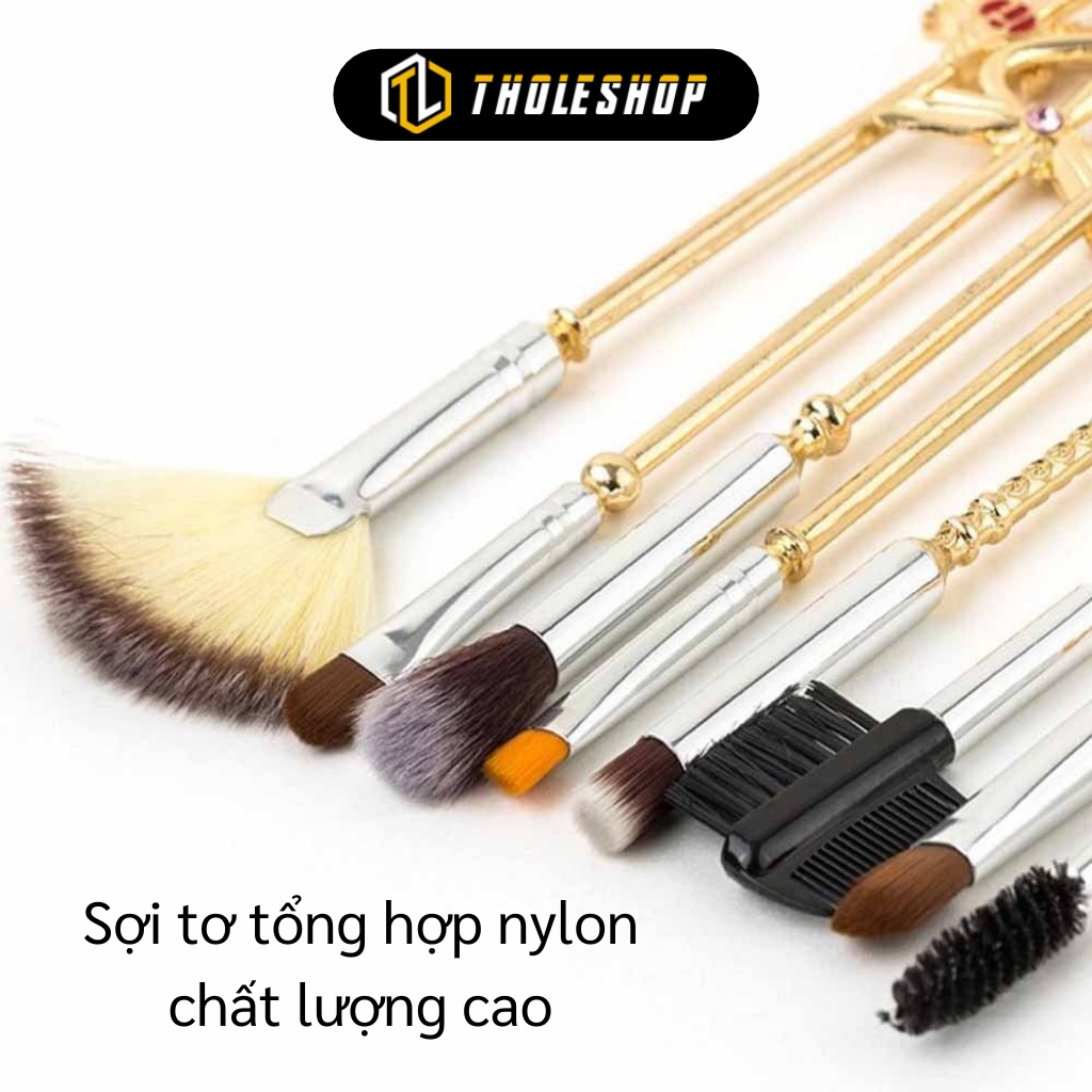 Cọ Trang Điểm - Bộ 6 Cọ Makeup Cá Nhân Kiểu Thủy Thủ Mặt Trăng Đáng Yêu Kèm Túi 8825