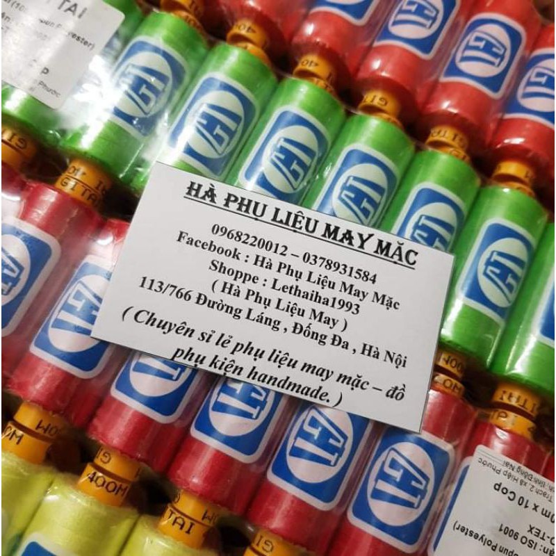 Chỉ may gi tai 400 và 900 mét chỉ đẹp