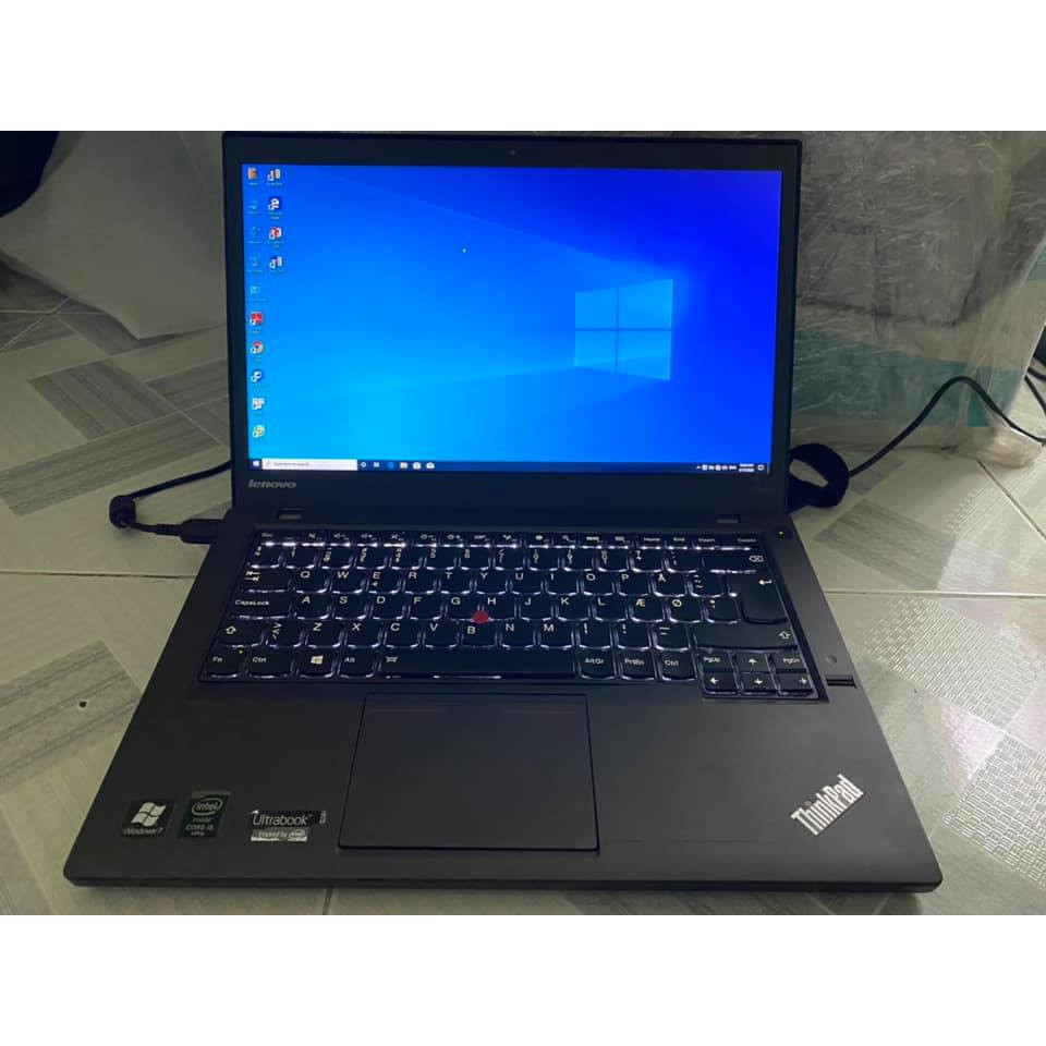 Laptop Lenovo Thinkpad T440s Core i5, RAM 8G, SSD 128G, Full HD 14", Đèn phím