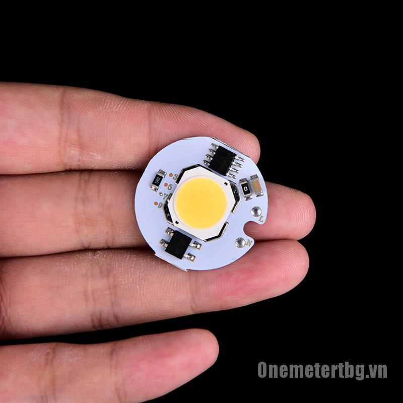 【Onemetertbg】1pc COB Chip light 7W 5W 3W Smart IC Driver For White,Warm White LED Spotlight