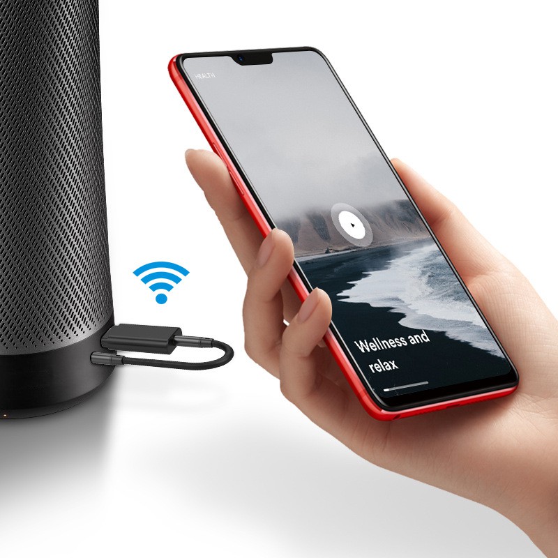 Thiết bị thu phát bluetooth 5.0 hai chiều cho laptop PC ô tô phát nhạc YET-TR9