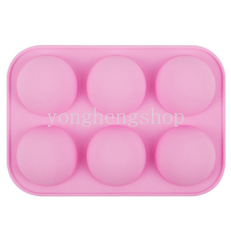 Semi-circle Silicone Cake Mould Chocolate Cupcake Mousse Muffin Mold Kitchen DIY Baking Supplies Handmade Soap Molds