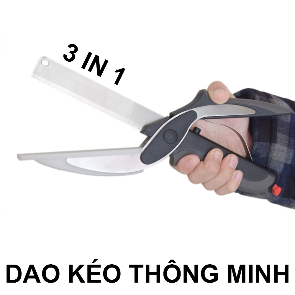 Kéo Cắt Thông Minh Thay Thế Dao Thớt Tiện Dụng