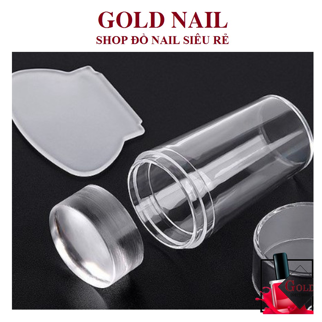 Con dấu in móng tay silicon  , đầu in nail