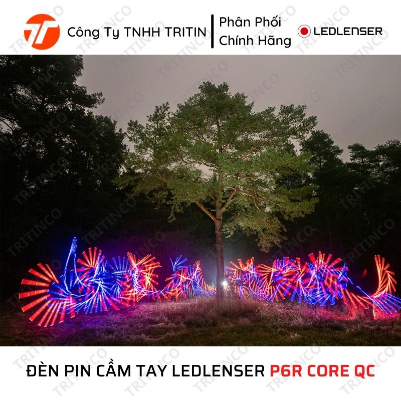 Đèn Pin Cầm Tay P6R Core LEDLENSER - 270 LUMENS - Tối Đa 110H Bảo Hành 7 Năm | TRITINCO