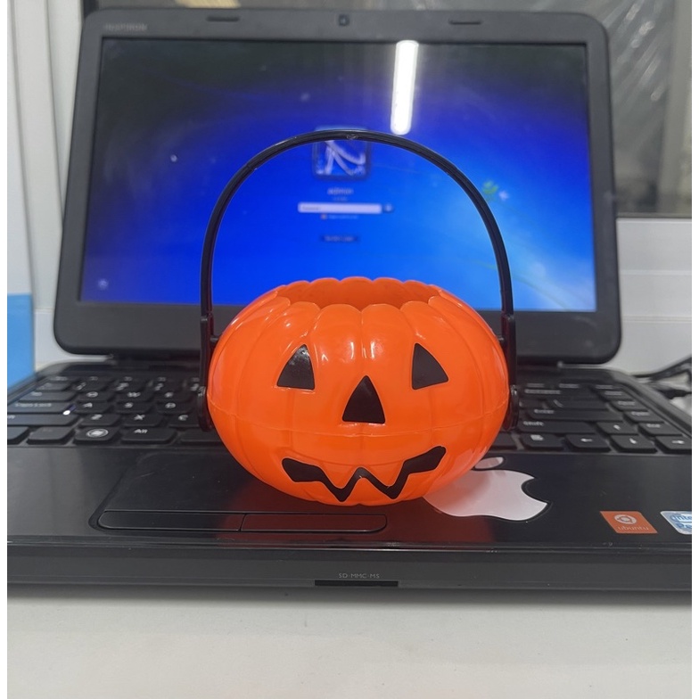 Halloween - Giỏ bí nhí 11cm