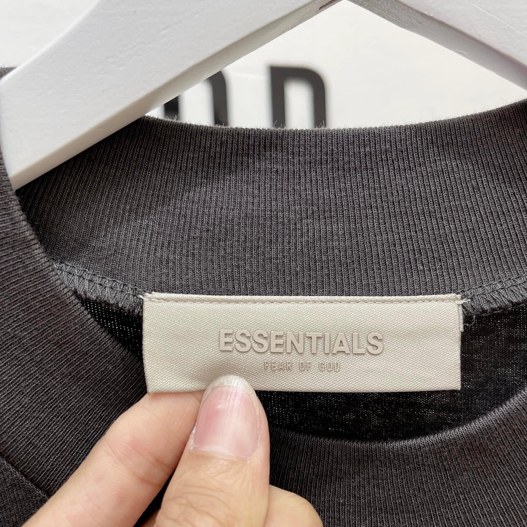 HÀNG BEST - Set Quần Áo FOG Fear Of God ESSENTIALS SS22 1977 Iron/Black