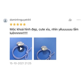 DÂY THUN CỘT TÓC ĐÍNH KHỦNG LONG SIÊU XINH