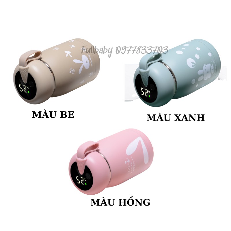 Bình Giữ Nhiệt Mini Cute Thông Minh Ruột Thép Không Gỉ Cao Cấp 320ml FBBBGN2