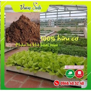Phân bò khô hoai mục bao 2kg