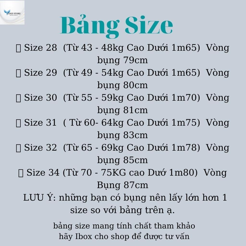 Quần jean nam xanh không rách gối chất bò cao cấp co dãn 4 chiều cực đẹp quần rin trơn QDJ076M Nhiều mẫu mới