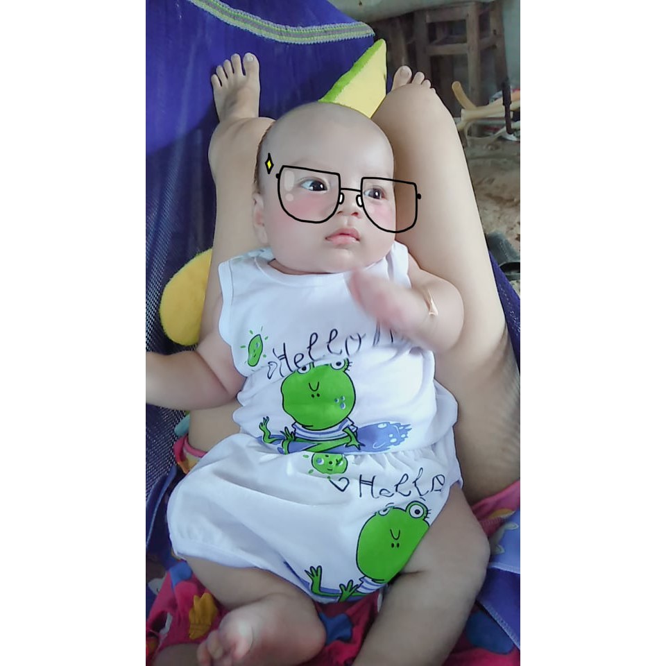 HÀNG LOẠI 1 - Combo 5 bộ sát nách cotton 2 chiều chíp heo