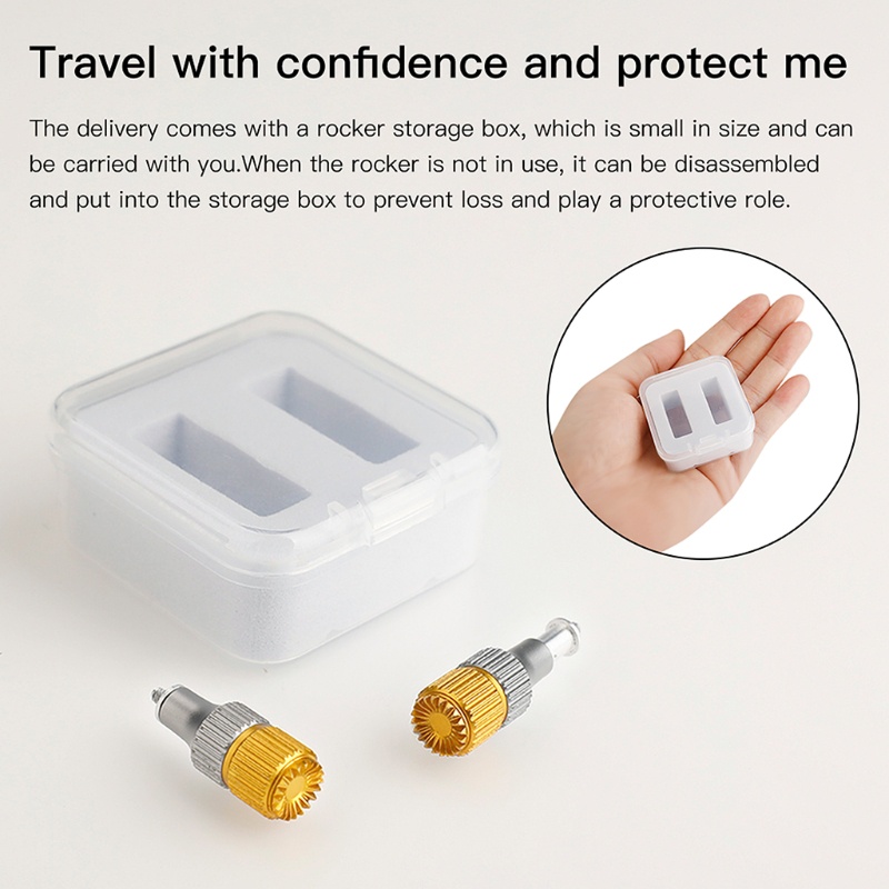 Set 2 tay cầm điều khiển chơi game bằng hợp kim nhôm cho DJI FPV Drone