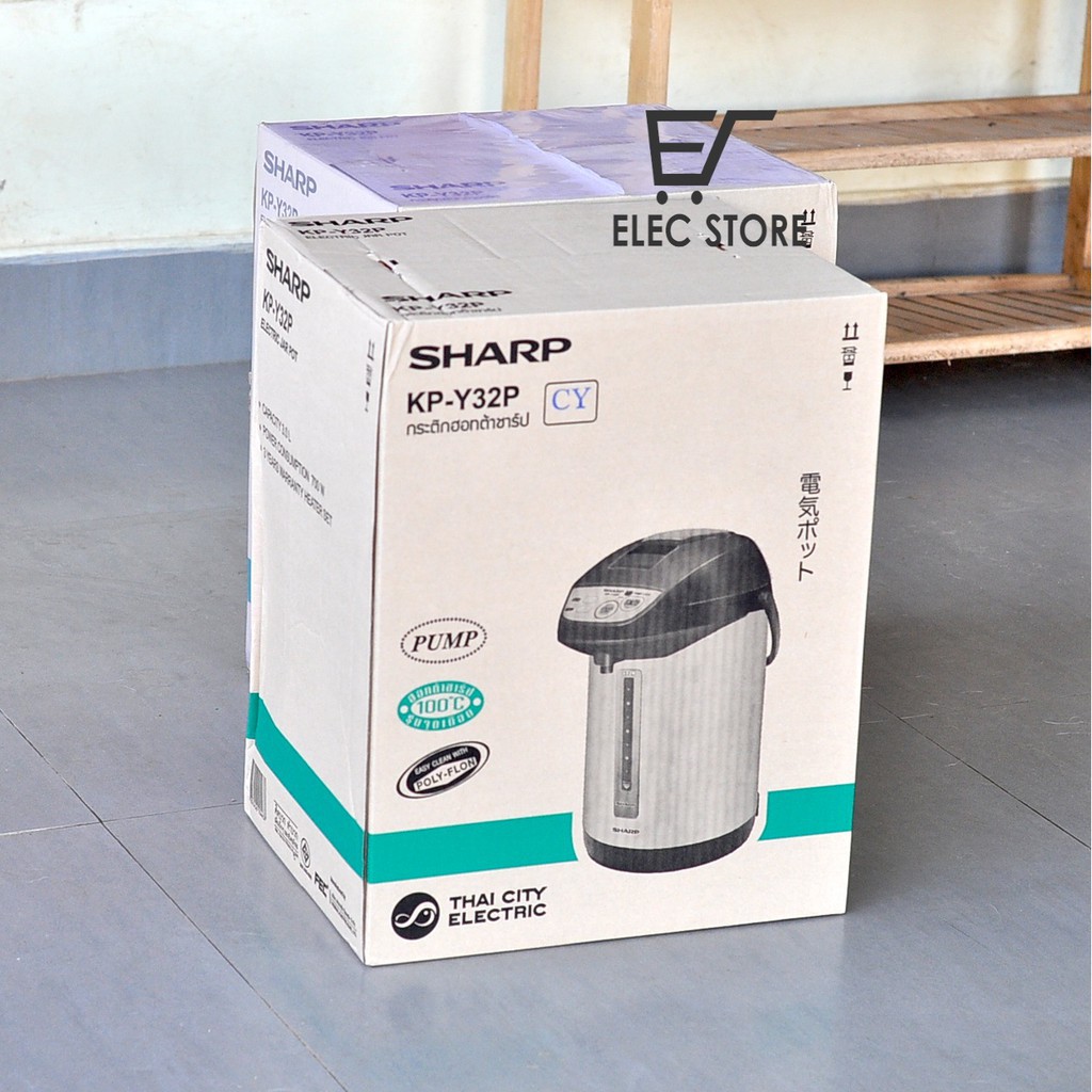 Bình thuỷ điện 3.0L SHARP Model KP-Y32P Thái Lan