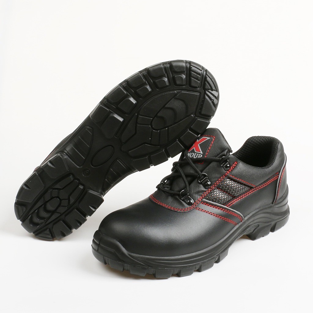 Giày Bảo Hộ Kỹ Sư Chuyên Nghiệp ARMOUR X Safety Shoe Steel Midsole Composite Toecap Black size EU 38-47 (UK 4-13)