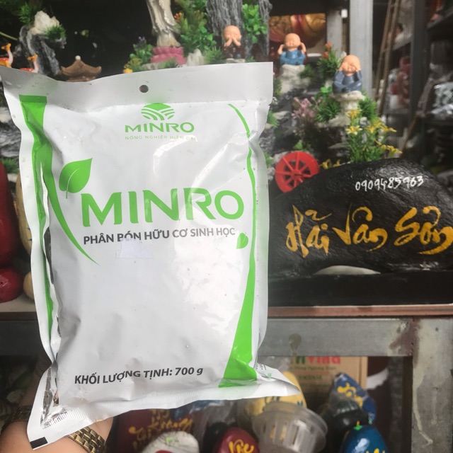 Phân hữu cơ sinh học Minro 2kg