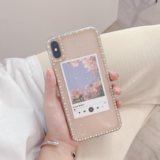 Crystal case // ốp trong viền lấp lánh