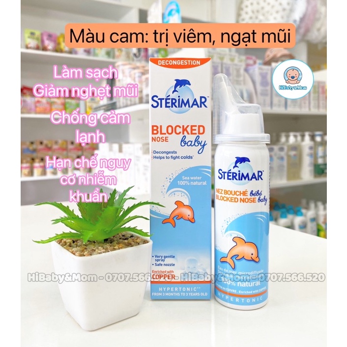 BÌNH XỊT MŨI CÁ HEO STERIMAR