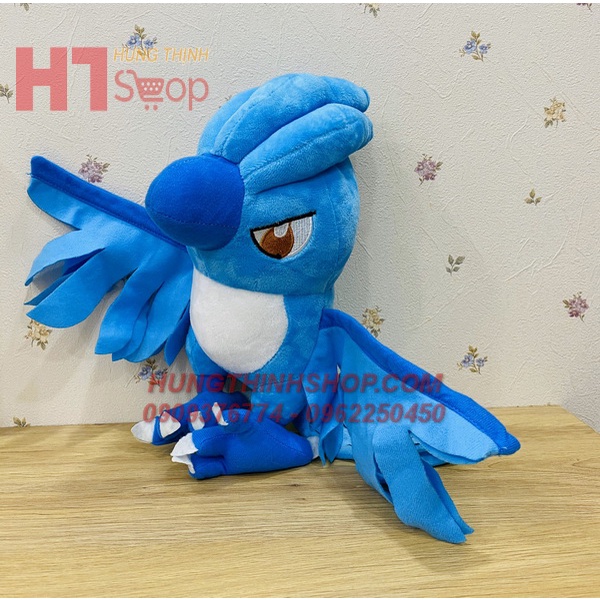 GẤU BÔNG POKEMON CHIM BĂNG HUYỀN THOẠI ARTICUNO (FREEZER) (20CM---&gt;30CM) GB305