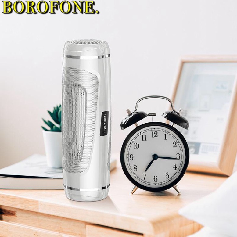 Loa Bluetooth không dây BR7 Nghe Nhạc hỗ trợ đèn pin dây đeo CHÍNH HÃNG Borofone