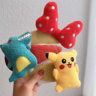 Kẹp Tóc Bb Hình Khủng Long Hoạt Hình Phong Cách Hàn Quốc Dành Cho Nữ