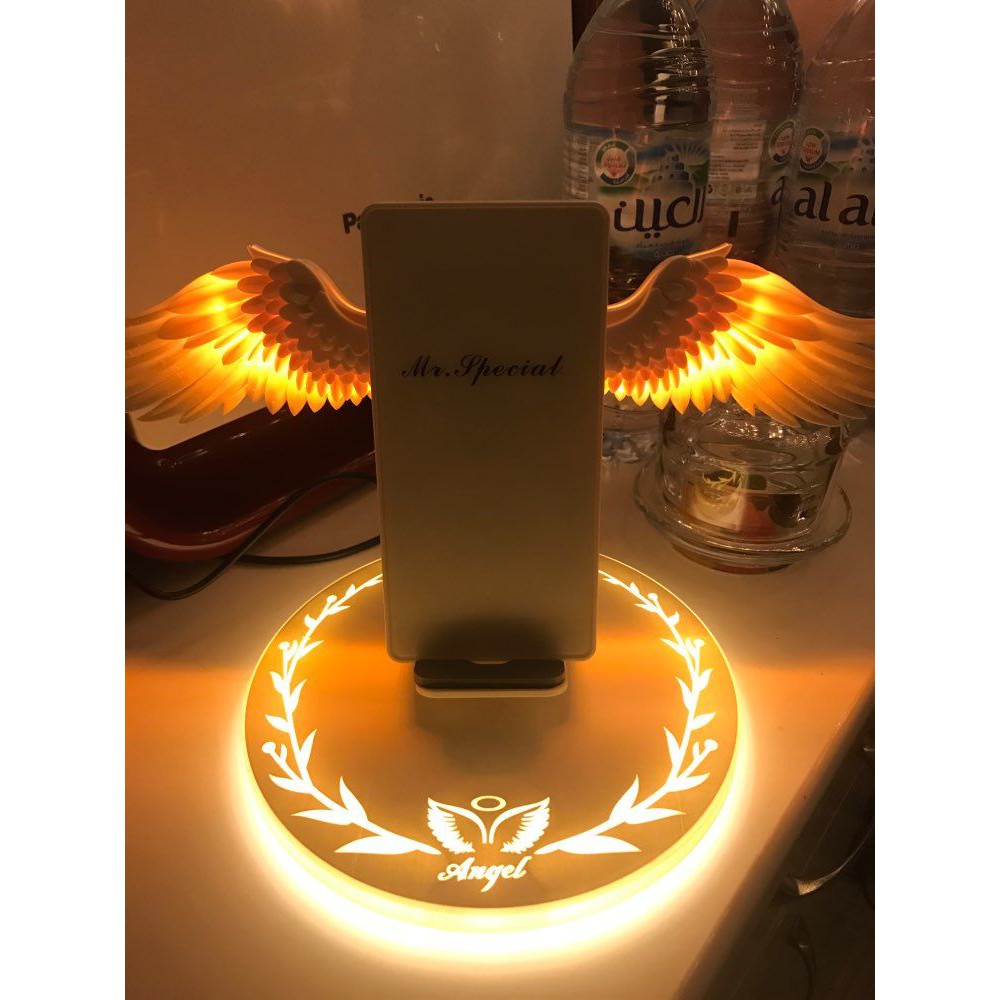  Sạc không dây Angel Wings 10W siêu nhanh