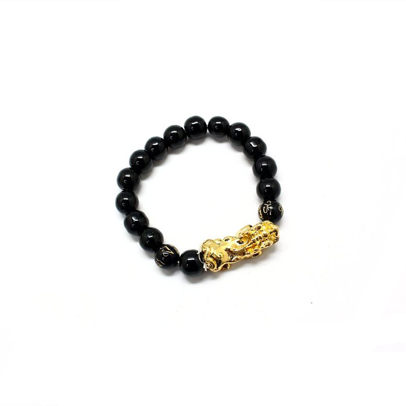 [ xả kho ] Vòng tay tỳ hưu phong thủy nam nữ VT003PT mang may mắn mang tài vận