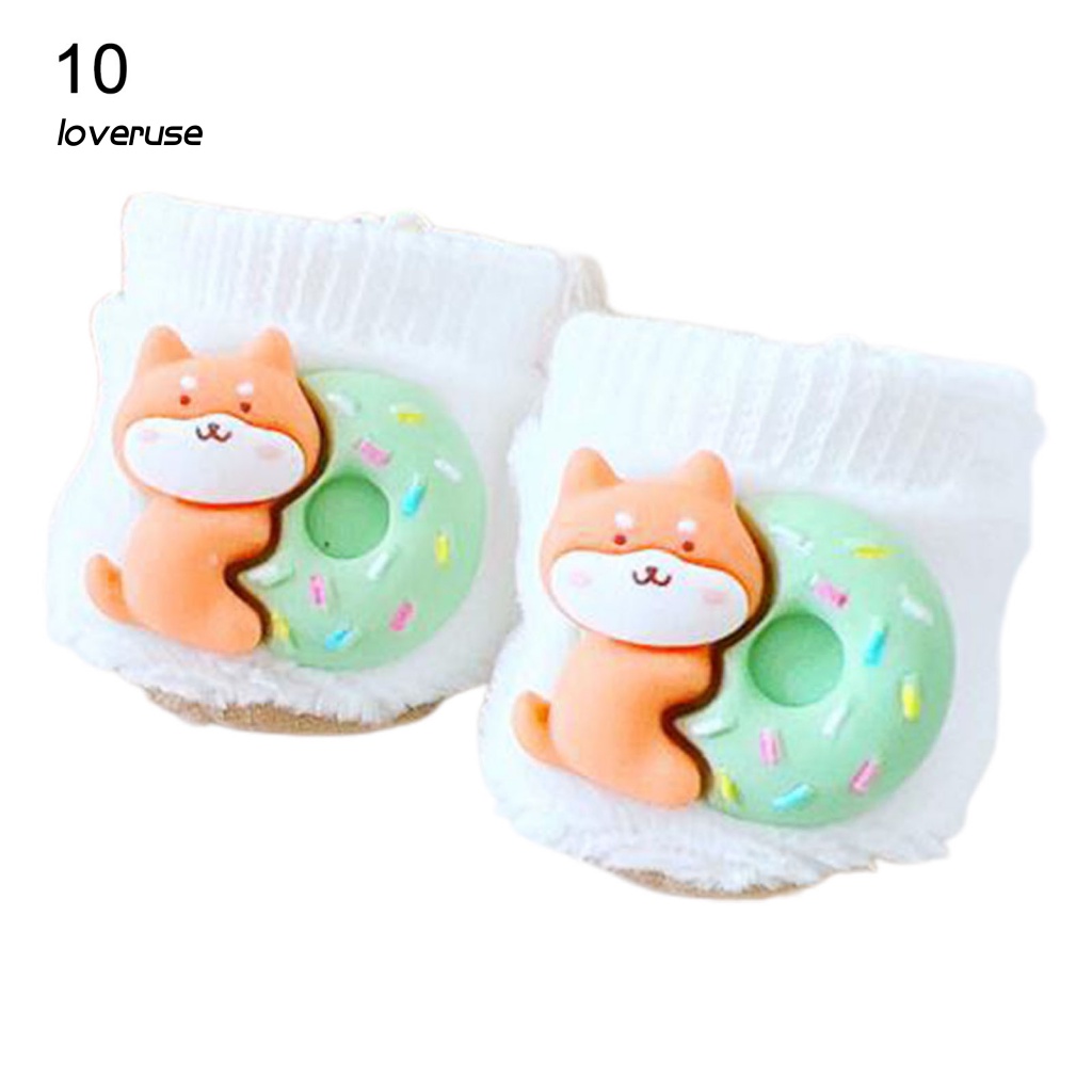 / Lo / Chi Tiết Búp Bê Thỏ Trắng Trang Trí Túi Xách Cho Trẻ Em