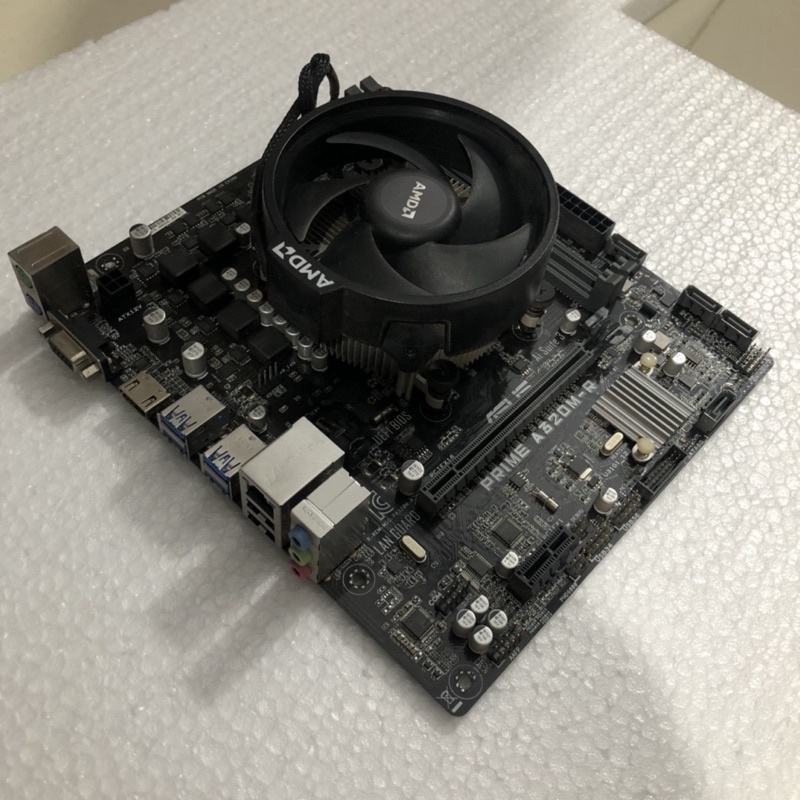 COMBO MAIN ASUS A320M-R + CPU Ryzen 2200G