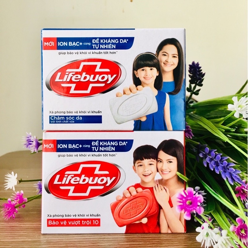 Combo 3 cục xà bông Lifebouy tặng khăn xinh