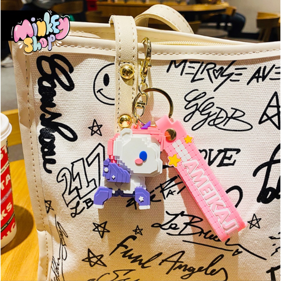 Móc Khóa Đẹp Hình Kì Lân Cute phụ kiện Túi Xách dễ thương -Minkey