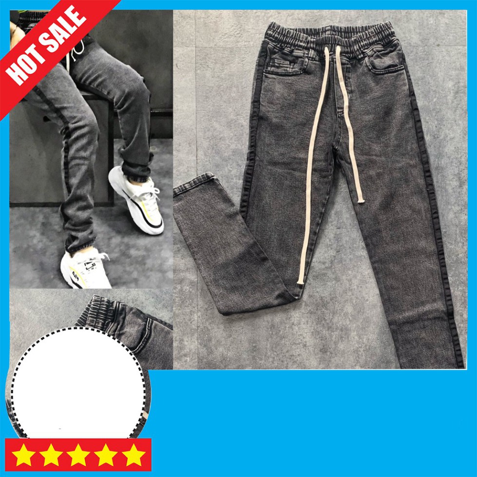 Quần skinny jeans thun line xám đậm ( ảnh shop tự chụp ) Cam kết chất lượng 100%