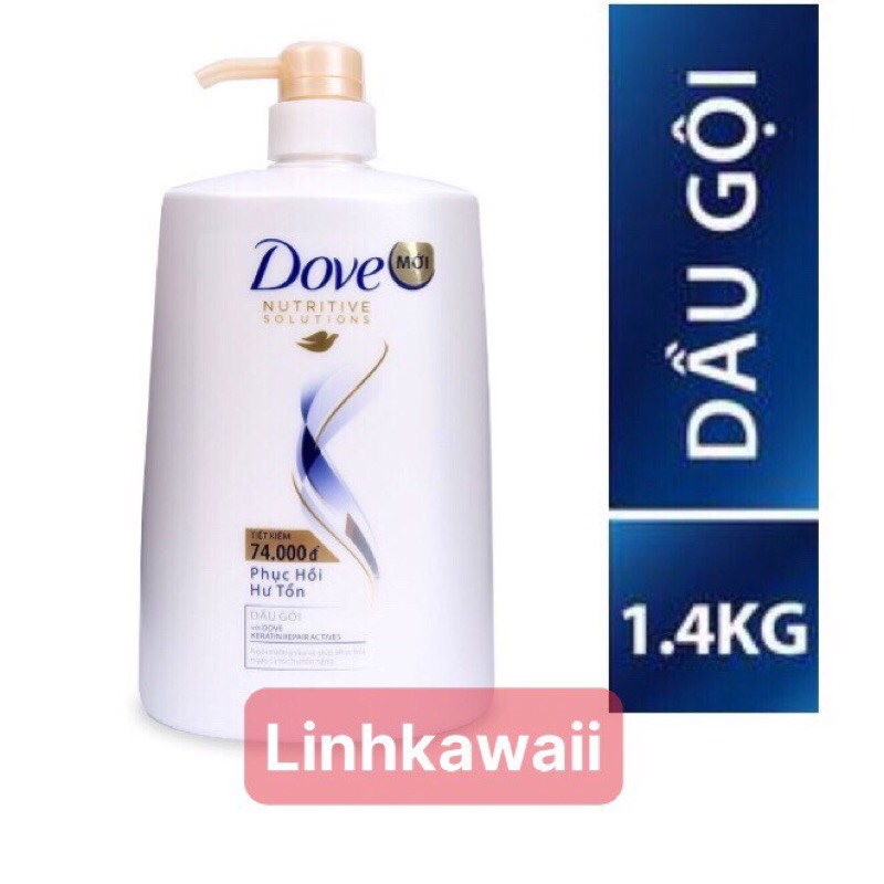Dầu gội dove 1,4kg