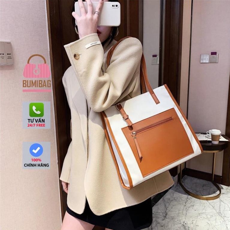 Túi xách nữ túi tote da đeo chéo thời trang công sở cao cấp MSP050 Bumibag