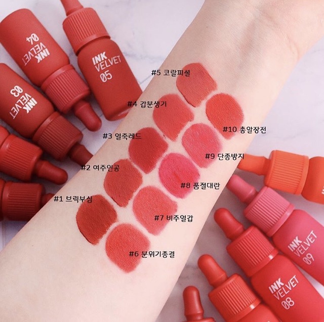 [MẪU MỚI 2019] SON KEM PERIPERA INK VELVET