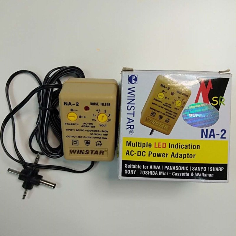 Ổn áp Na2- Cục sạc adapter Winstar chuyển đổi nguồn điện dành cho máy phun xăm