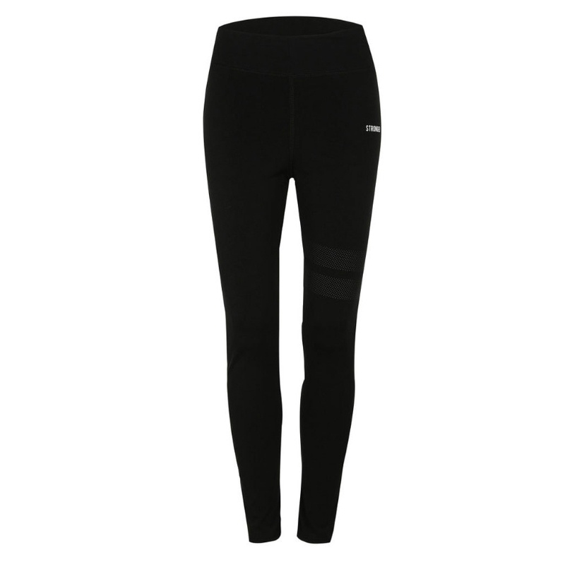 Quần legging thể thao họa tiết kẻ sọc co giãn thời trang cho nữ<br />